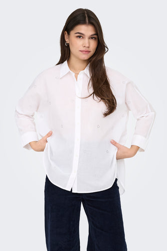 Chemise à manches longues - blanc - ONLY®
