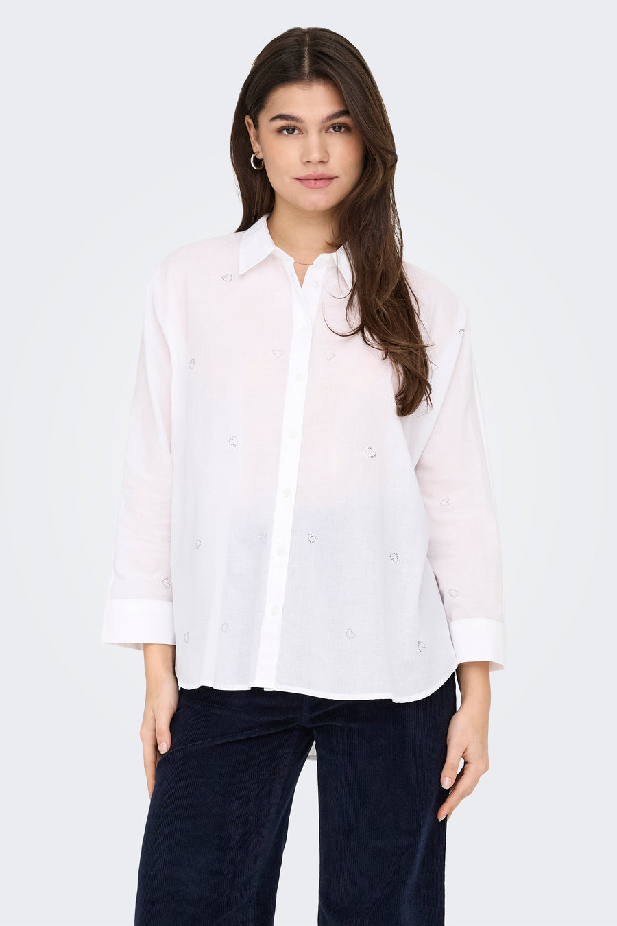 Chemise à manches longues - blanc - ONLY®