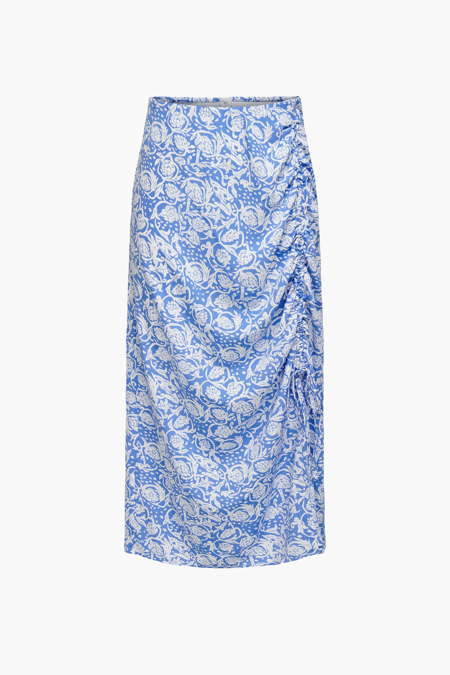 Jupe midi - bleu