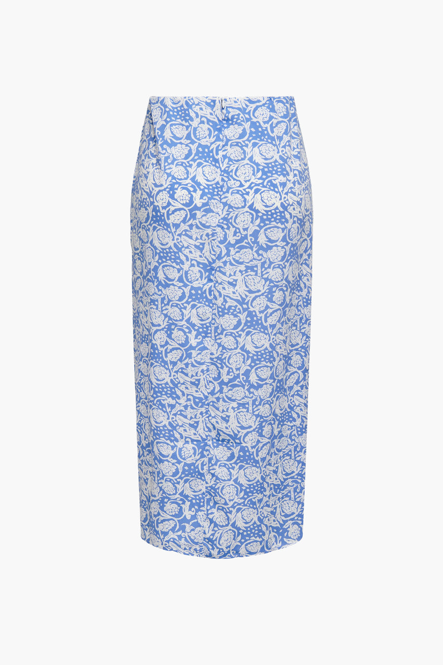 Jupe midi - bleu