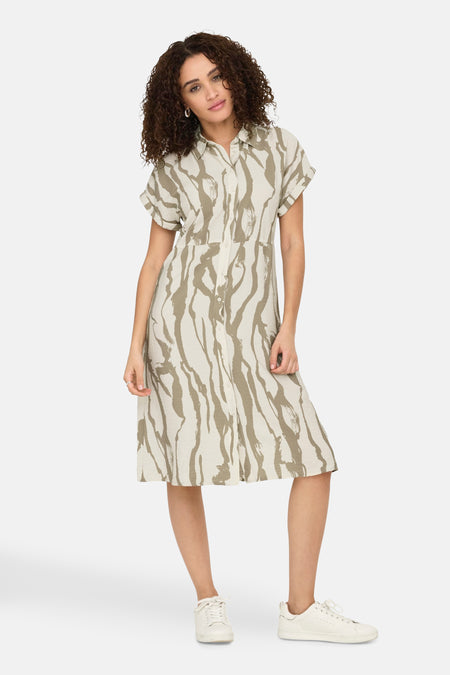 JDYCAMILLE S/S SHIRT DRESS WVN