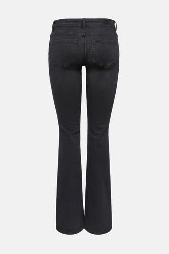 Jean flare en denim noir de ONLY, vue arrière.
