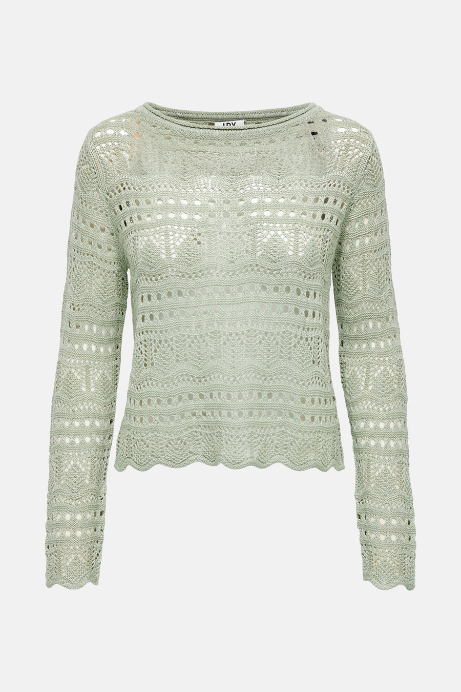 Pull col O vert - JDY - JDY