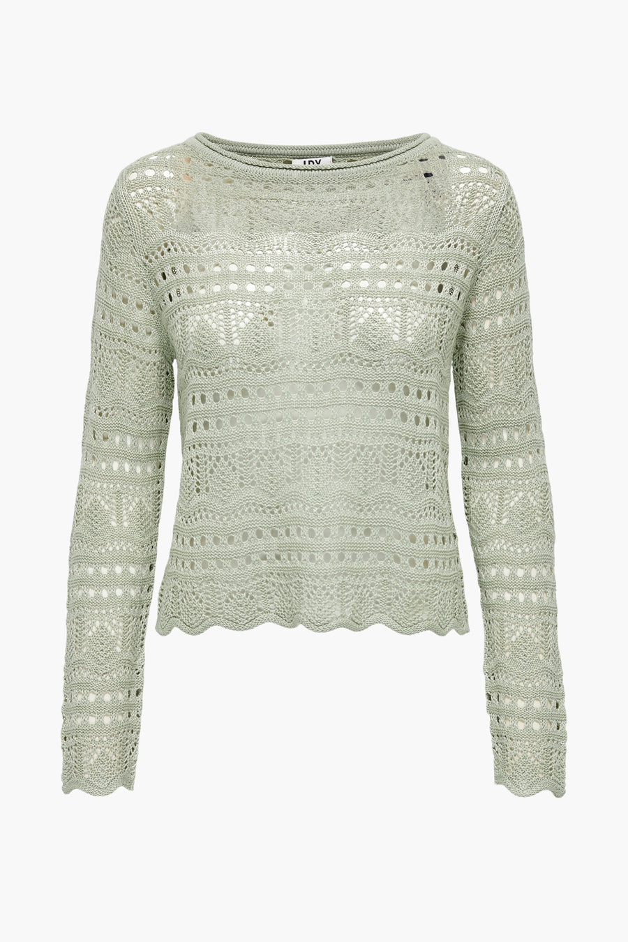 Pull col O vert - JDY - JDY