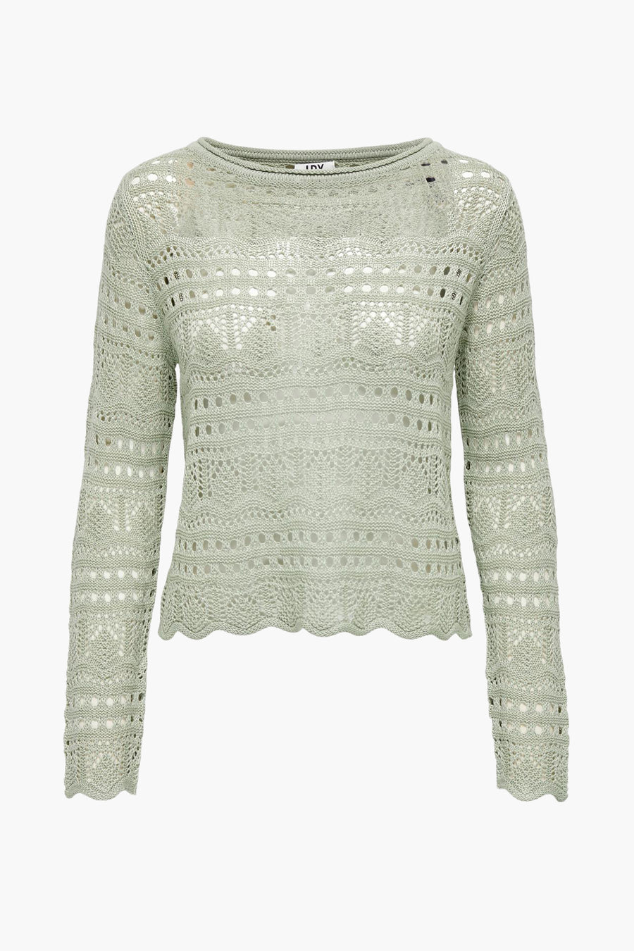 Pull col O vert - JDY - JDY