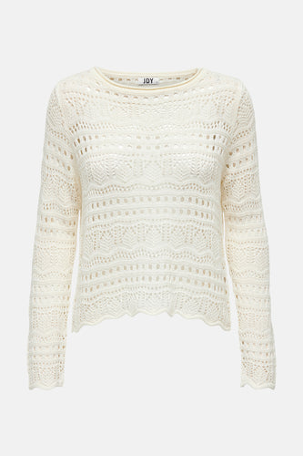 Pull à col rond - blanc - JDY