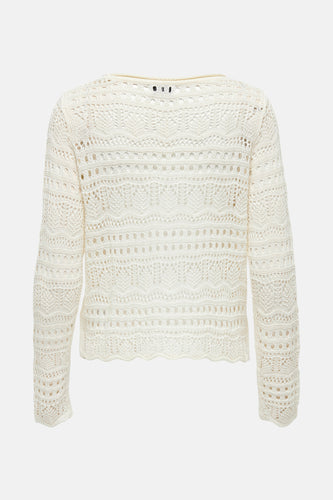 Pull à col rond - blanc - JDY