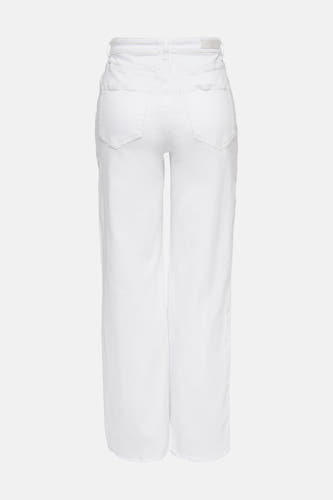 Jean en denim blanc cassé modèle large de ONLY, avec poches arrière et une finition minimaliste.