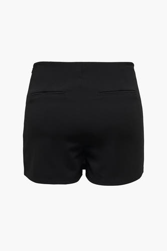 Short noir JDY avec poches à fermeture éclair sur l'arrière.