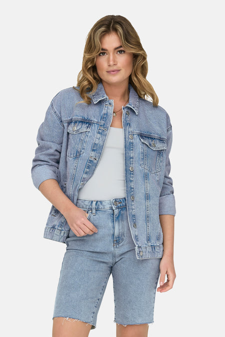 ONLOCEAN L/S OVERSIZE JKT DNM NOOS