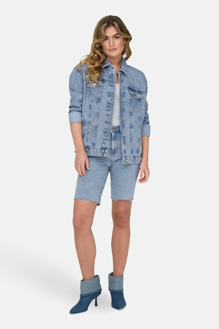 ONLOCEAN L/S OVERSIZE JKT DNM NOOS