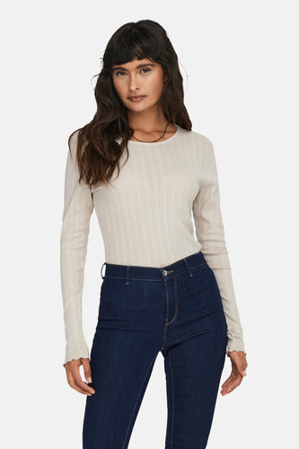 T-shirt à manches longues - écru - ONLY®