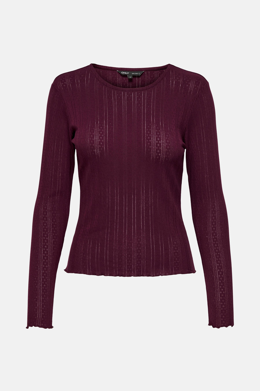 T-shirt à manches longues - Mauve - ONLY®