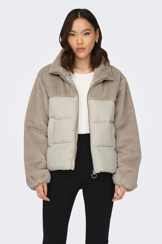 ONLWANJA FUR PUFFER MIX JACKET CC OTW