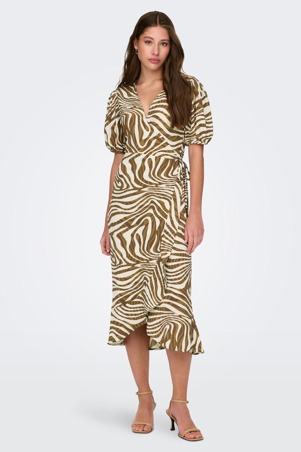 Robes manches courtes Brun - ONLY®
