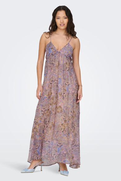 Robe longue - multicolore