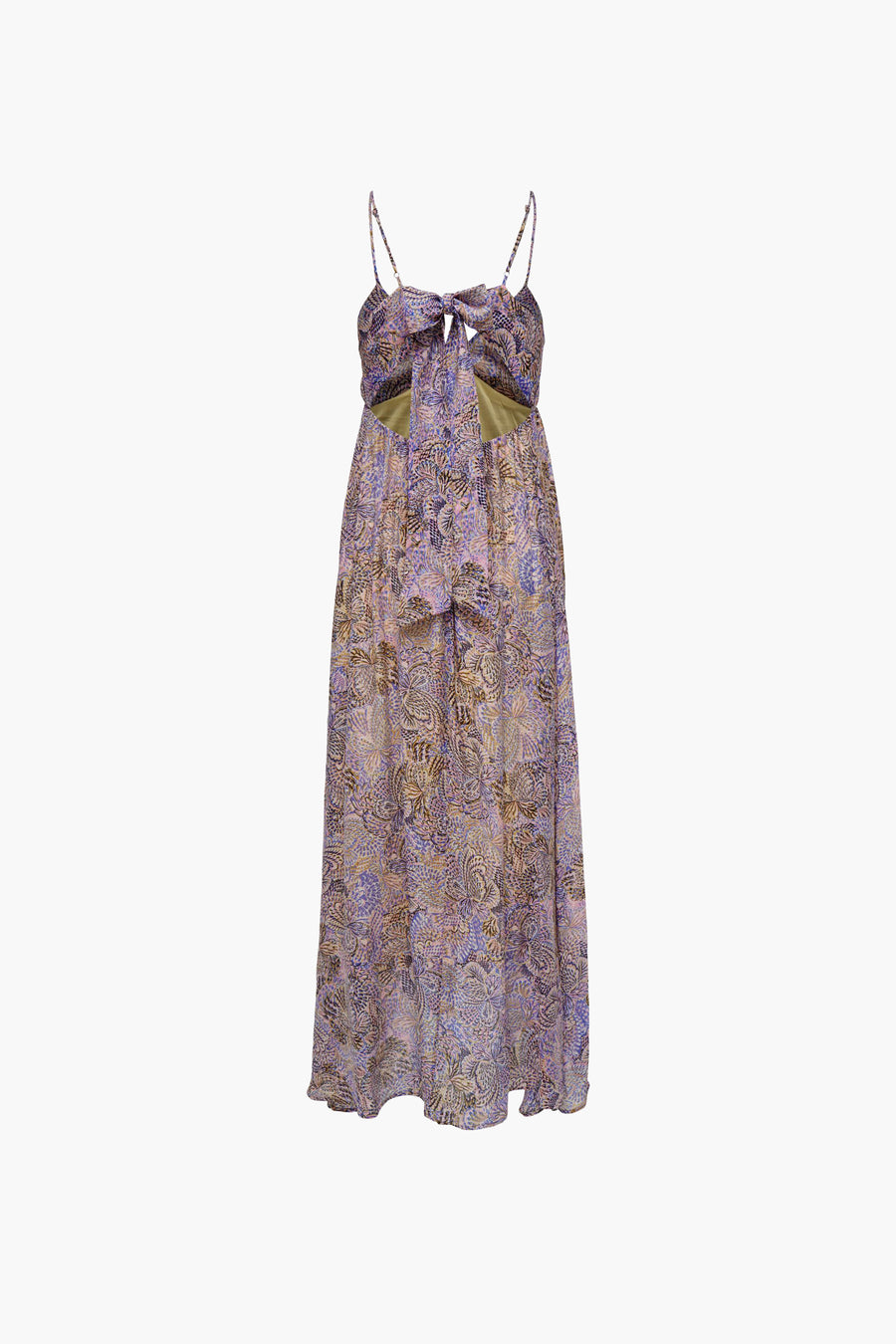 Robe longue - multicolore