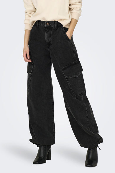 Jean &agrave; coupe droite - gris