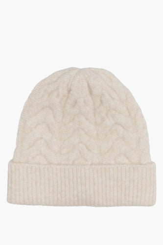 ONLANNA LIFE CABLE KNIT BEANIE CC