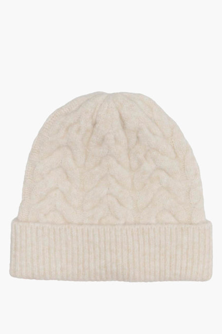ONLANNA LIFE CABLE KNIT BEANIE CC