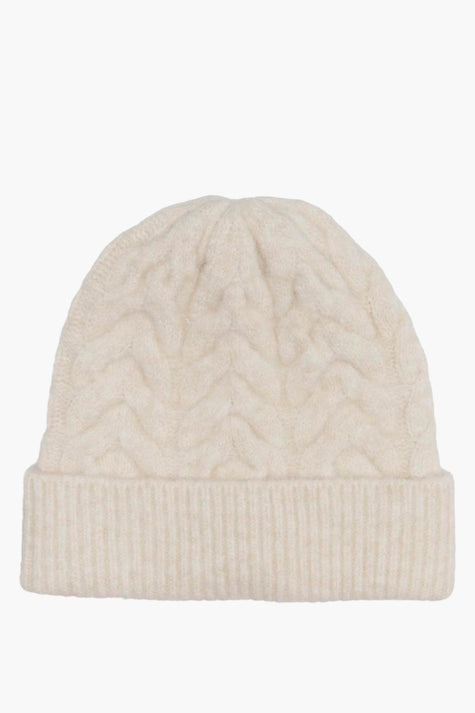 ONLANNA LIFE CABLE KNIT BEANIE CC