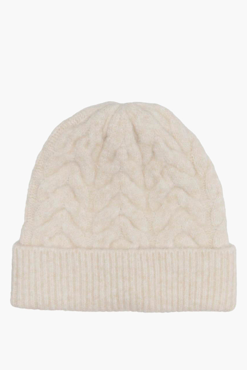ONLANNA LIFE CABLE KNIT BEANIE CC