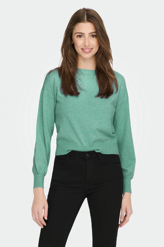 ONLMELANIE STAR L/S PULLOVER EX KNT