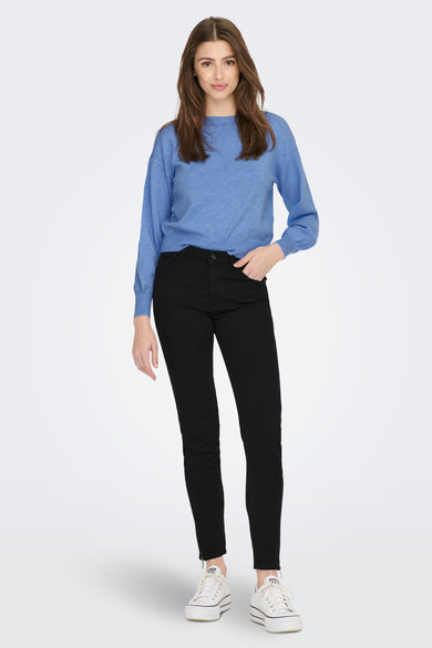 ONLMELANIE STAR L/S PULLOVER EX KNT