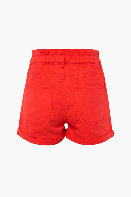 Short rouge ONLY ONLY, avec une taille é et et et et arrière.