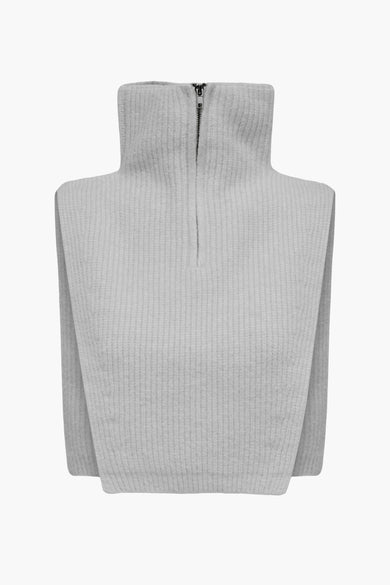ONLFILUCA LIFE KNIT WOOL ZIP COLLAR CC