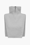 ONLFILUCA LIFE KNIT WOOL ZIP COLLAR CC