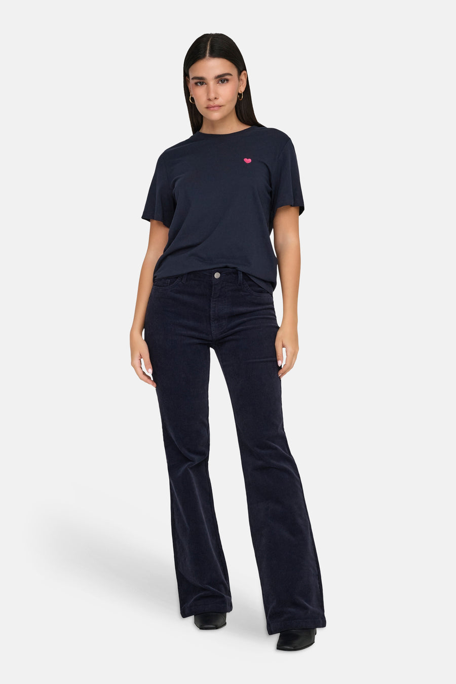 T-shirt (manches courtes) bleu - JDY
