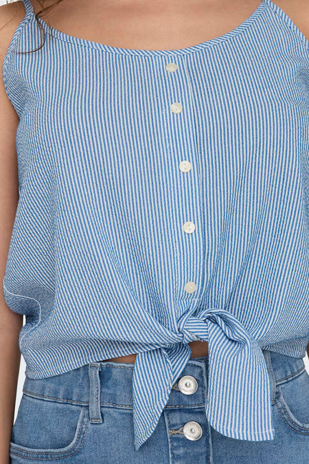 ONLLECEY SL KNOT SINGLET NOOS WVN