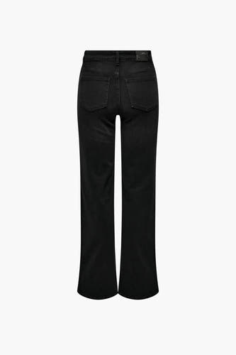 Jean délavé noir de ONLY, vue arrière avec boucles et poches.