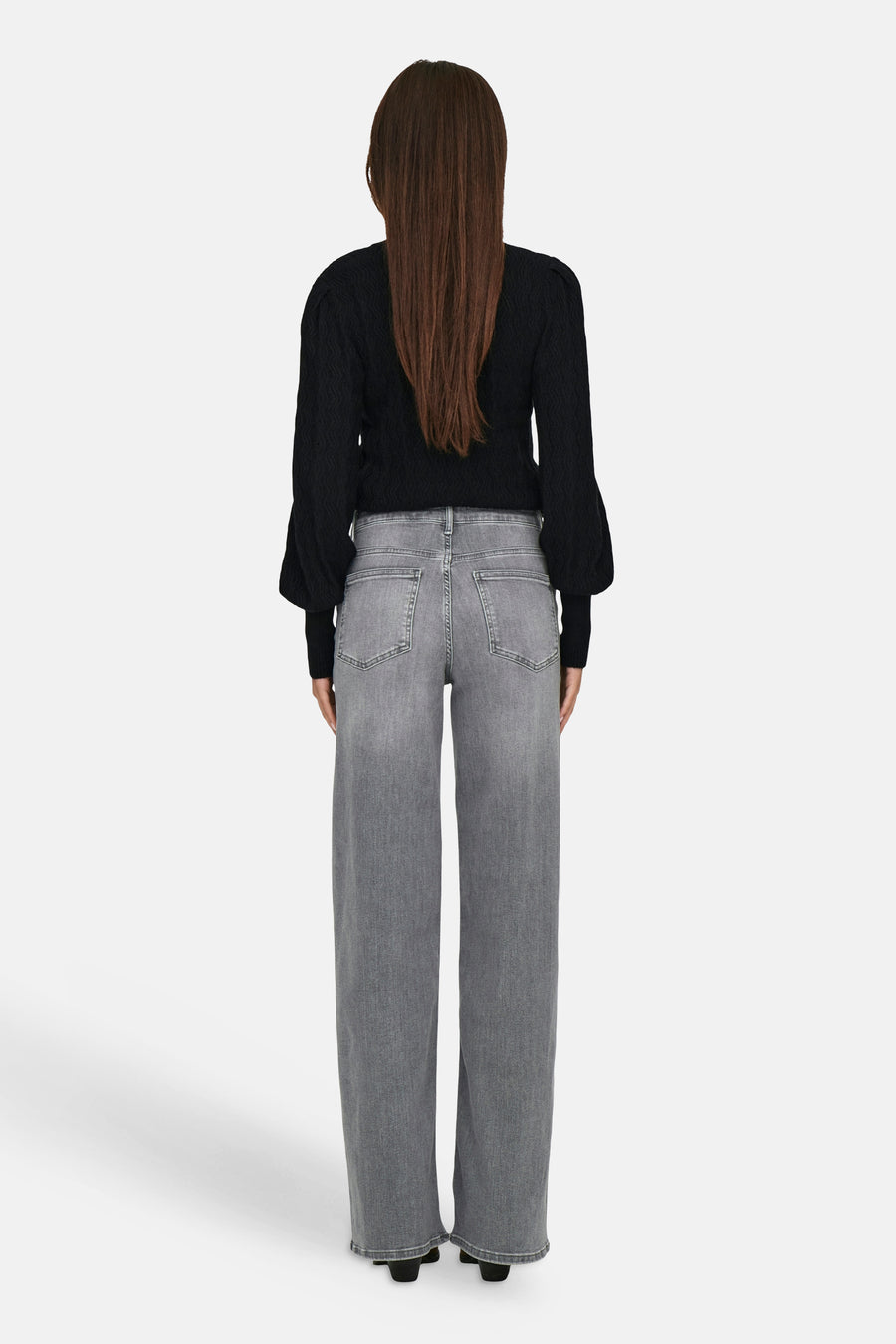 MADISON BLUSH - light grey denim