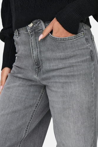 MADISON BLUSH - light grey denim