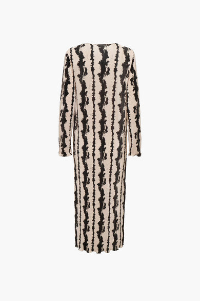 JDYCITA L/S PLEATED MIDI DRESS JRS EXP