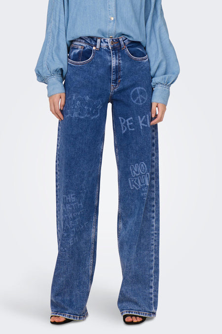 ONLJUICY HW WIDE PRINT DNM DCC