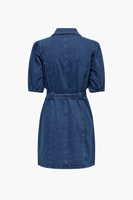 ONLVIBBE SS BELT DNM DRESS MBD NOOS