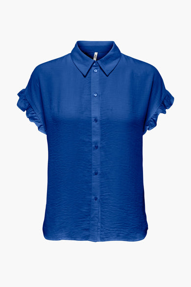 Chemise &agrave; manches courtes - bleu
