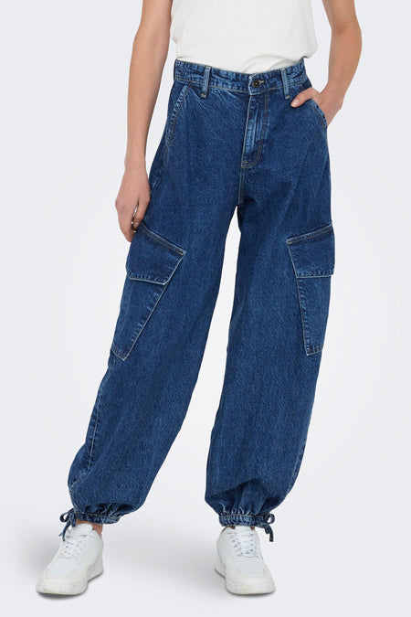ONLPERNILLE HW CARGO JOGGER MB DNM CRO