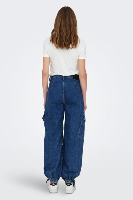 ONLPERNILLE HW CARGO JOGGER MB DNM CRO