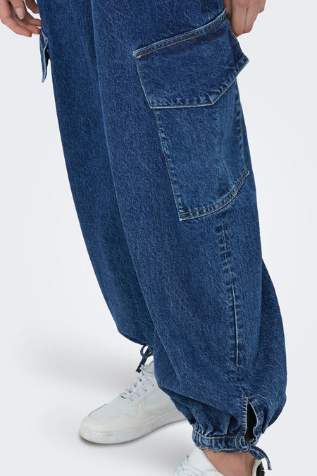 ONLPERNILLE HW CARGO JOGGER MB DNM CRO