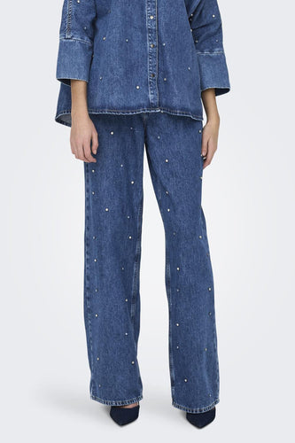 ONLHOPE EX HW WIDE RHINESTONE JNS DNM CR