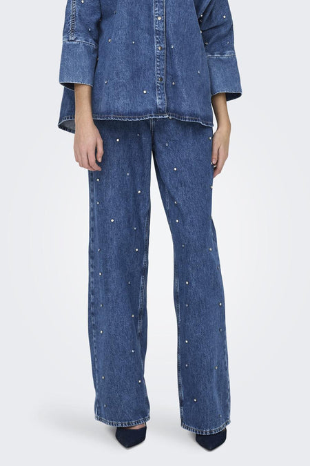 ONLHOPE EX HW WIDE RHINESTONE JNS DNM CR