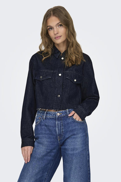 ONLCLEO LS CROPPED DNM JACKET CRO