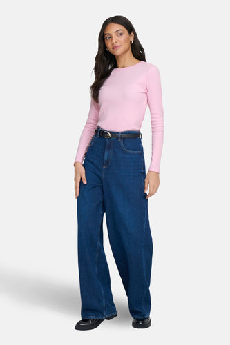 Top uni manche longue rose - JDY - JDY - 7