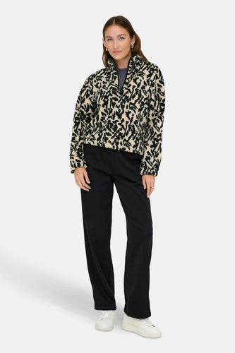 ONLNEW DALLAS L/S HIGHNECK ZIP SWT NOOS