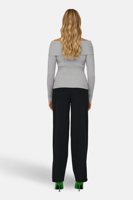 ONLKATIA LS OFF SHOULDER KNT NOOS