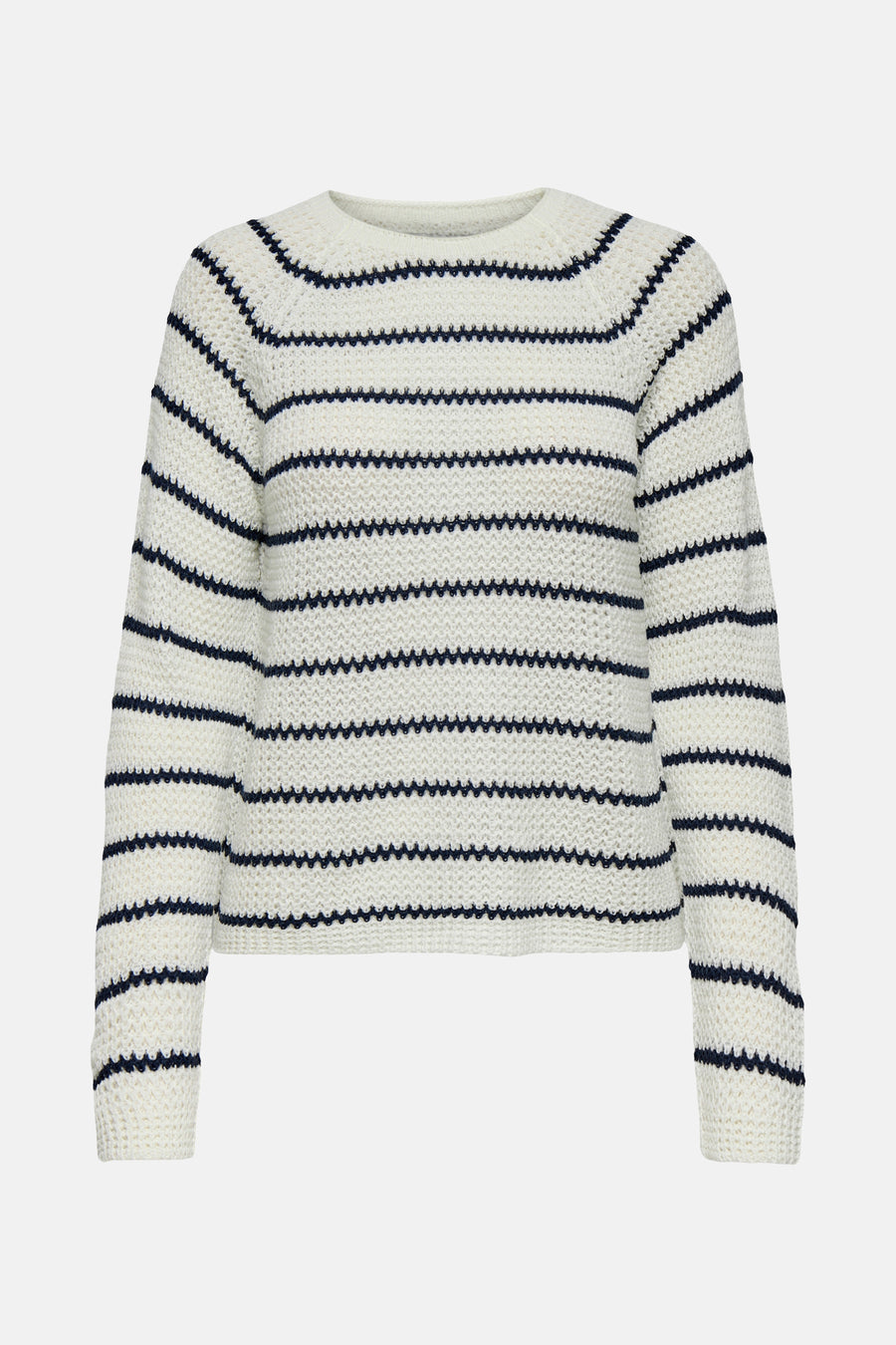 Pull à col rond - blanc - JDY - 3